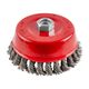 Wire Cup Brush Twisted 125mmxm14 With 0.80mm Wire Bulk